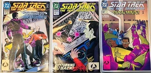 DC Comics Star Trek Next Generation #47, #48 & #57 1993/1995 Jean-Luc Data Jordi - Picture 1 of 2