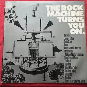 The Rock Machine Turns You On 12”LP Great Compilation Incl Bob Dylan, Byrds Etc - Picture 1 of 7