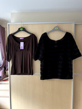 Ladies Tops X2 Size 12 by Pilot and George