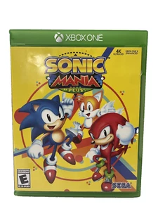 Sonic Mania Plus CIB (Microsoft Xbox One, 2018) The Hedgehog Sega Complete - Picture 1 of 4