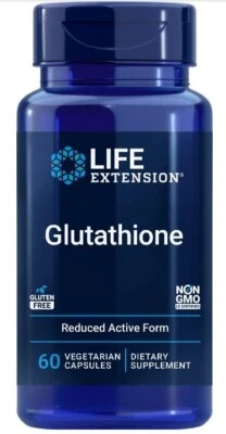 Life Extension Glutatión Reducido Forma Activa 500 mg 60 Cápsulas Vegetarianas Foto 1 de 2