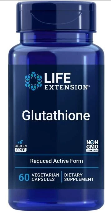 Life Extension Glutatión Reducido Forma Activa 500 mg 60 Cápsulas Vegetarianas Foto 1 de 2