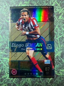 WCCF Footista 2019 Diego Forlan Atletico Madrid LE-R Soccer card Panini - Picture 1 of 2