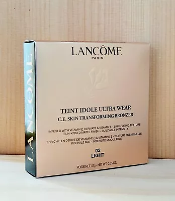 Bronceador en polvo para piel Lancome Teint Idole Ultra Wear C.E 10 g/0,35 oz ~ #02 LIGERO Foto 1 de 2