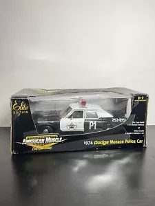 1974 Dodge Monaco Police Die-Cast Model Car Limited Ed. 1:18 Scale damaged box - Picture 1 of 11