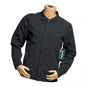 Wolverine mens black full zip windbreaker jacket size small new - Picture 1 of 6