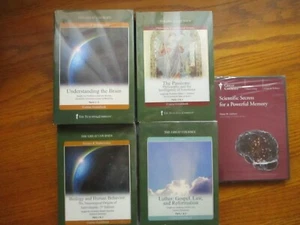 5 The Great Courses The Teaching Company Assorted Mixed Learning Education DVDs - Picture 1 of 11