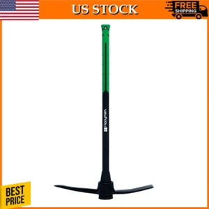 Pick Mattock with Heavy Duty Forged Head Construction Garden Pick Axe Gardening - Picture 1 of 8