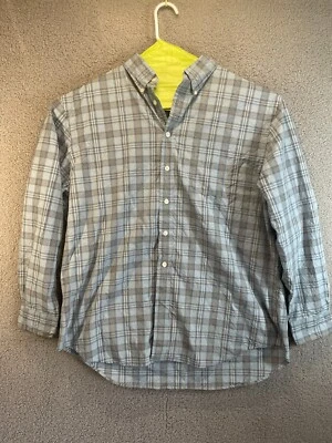 Roundtree & Yorke Gold Label Men's XL  Purple Plaid Long Sleeve Shirt - Image 1 of 4