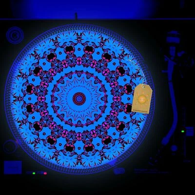Gore Score Turntable Slipmat GLOW BLACKLIGHT 12 inch for DJ Vinyl LP - Image 1 of 2