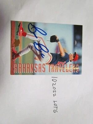 1994 Classic Gold Brian Barber signed baseball card - Image 1 of 2