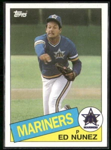 1985 Topps #34 Ed Nunez - Picture 1 of 2
