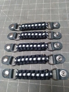 Vest extenders paracord Light weight Greyline!!!! Set of 5 By Stitch - Picture 1 of 2