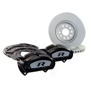Front Bake Caliper Brake Discs 340mm Original VW Golf 7 Gti R Large Brake System - Picture 1 of 8