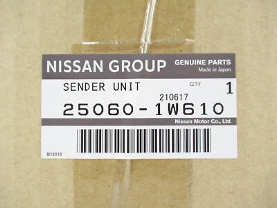 Unidad de envío de medidor de combustible genuino OEM Nissan Infiniti 25060-1W610 Foto 1 de 4
