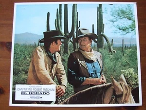 JOHN WAYNE JAMES CAAN MISSISSIPPI EL DORADO PHOTO D'EXPLOITATION 1966 23 X 28 CM - Picture 1 of 1