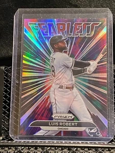Luis Robert 2022 Prizm Fearless Silver Prizm - White Sox - Bild 1 von 2
