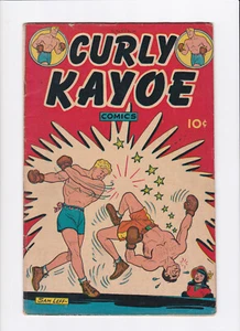 CURLY KAYOE COMICS #1 [1946 VG+] SAM LEFF CREATION - Picture 1 of 2