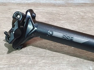 27.2mm Bontrager SSR 400mm Seat Post - Black - Picture 1 of 14