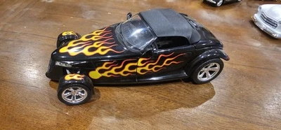 Plymouth Prowler with Flames Anson 1:18 Die Cast Model Car - Image 1 of 4