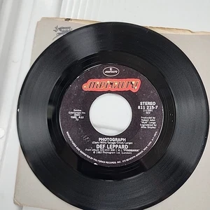 DEF LEPPARD  Photograph / Action! Not Words 45 from 1983 NM - Picture 1 of 5