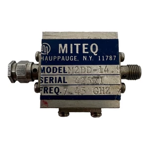 M2DD-14.9 Miteq Frequency Multiplier SMA(f) 7.45Ghz x2 14.9Ghz - Picture 1 of 1