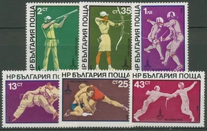 Bulgaria 1979 Juegos Olímpicos Moscú 80 2853/58 MNH. - Imagen 1 de 1