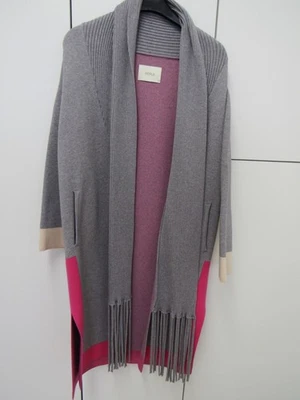 Cappotto donna maglia lunga gilet pezzo di design da Bolzano molto particolare NUOVO - Immagine 1 di 4