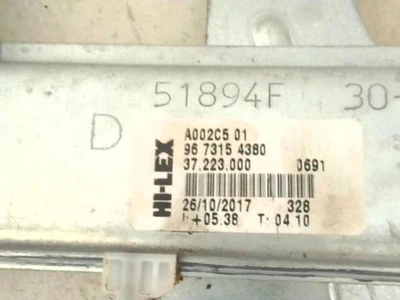 Elevalunas eléctrico delantero derecho PEUGEOT 208 1 PHASE 2 9816402080 - Imagen 1 de 4