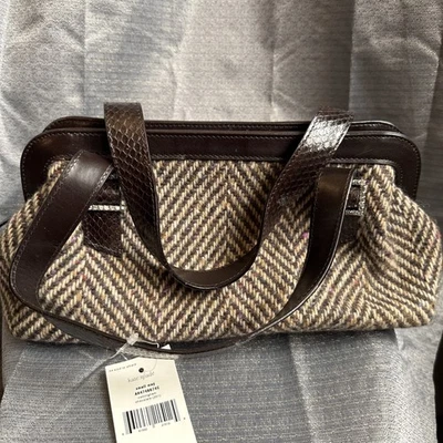 Kate Spade New York - Bolso de Mano Pequeño Mayo - Nottingham Chocolate - Nuevo Con Etiquetas Foto 1 de 4