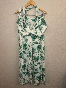 Top y pantalón mujer A’GACI estampado floral talla mediana - Imagen 1 de 21