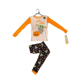 Children’s glow in the dark Star Wars Halloween pajamas girls size 10 - Picture 1 of 4