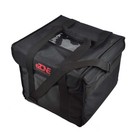 Extra Large Food Delivery Bag 18x18x14” Insulated Black Takeaway Kebab Pizza