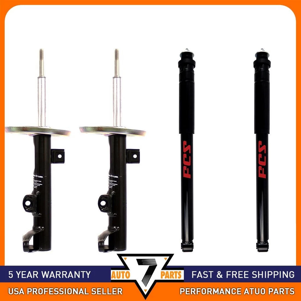 Amortiguadores de puntal de suspensión delantera trasera para Mercedes-Benz C230 2002-2005 Foto 1 de 4