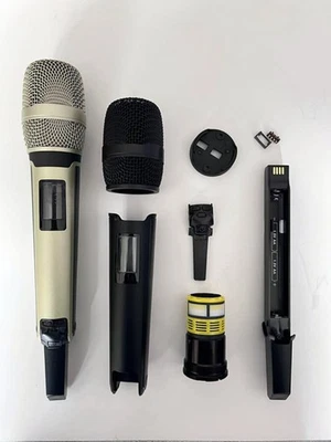 Wireless Microphone Shell Mic Cover Grill Battery Cover for Sennheiser SKM9000 - Image 1 of 3