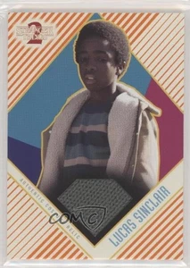 2019 Topps Stranger Things 2 Costume Relics Orange 20/99 Lucas Sinclair 0c3 - Picture 1 of 3