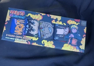 Naruto 5 Pair Men’s Socks  - Picture 1 of 1