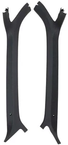 1981-91 Chevy/GMC Pickup, Blazer, Jimmy Inner Pillar Post Moldings, Black - Pair - Picture 1 of 2