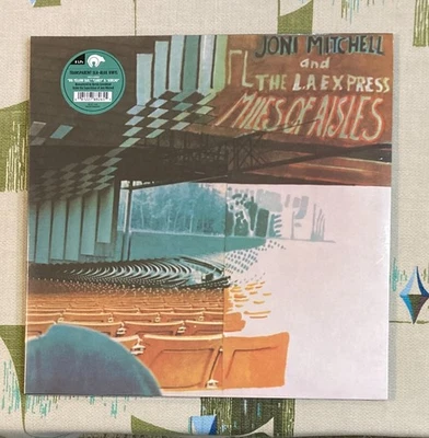 Joni Mitchell SEALED 2 LP Miles of Aisles Remastered Colored Vinyl M/M - Image 1 of 3