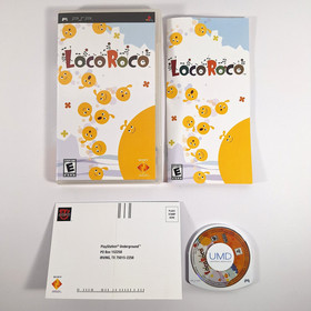 Loco Roco Sony PlayStation Portable PSP Complete with Manual and Reg. Card CIB