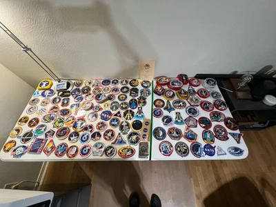 NASA  Mission Patches and Stickers - Large Lot - Image 1 of 3