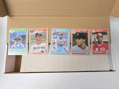 Juego completo de béisbol Fleer 1985 1-660 Puckett Clemens casi nuevo/como nuevo conjunto afilado Foto 1 de 4