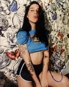 FOTO MODELO 8x10 firmada por ARRYN ZECH ACTRIZ DE VOZ AUTÓGRAFO CERTIFICADO DE AUTENTICIDAD AUTÉNTICO - Imagen 1 de 2