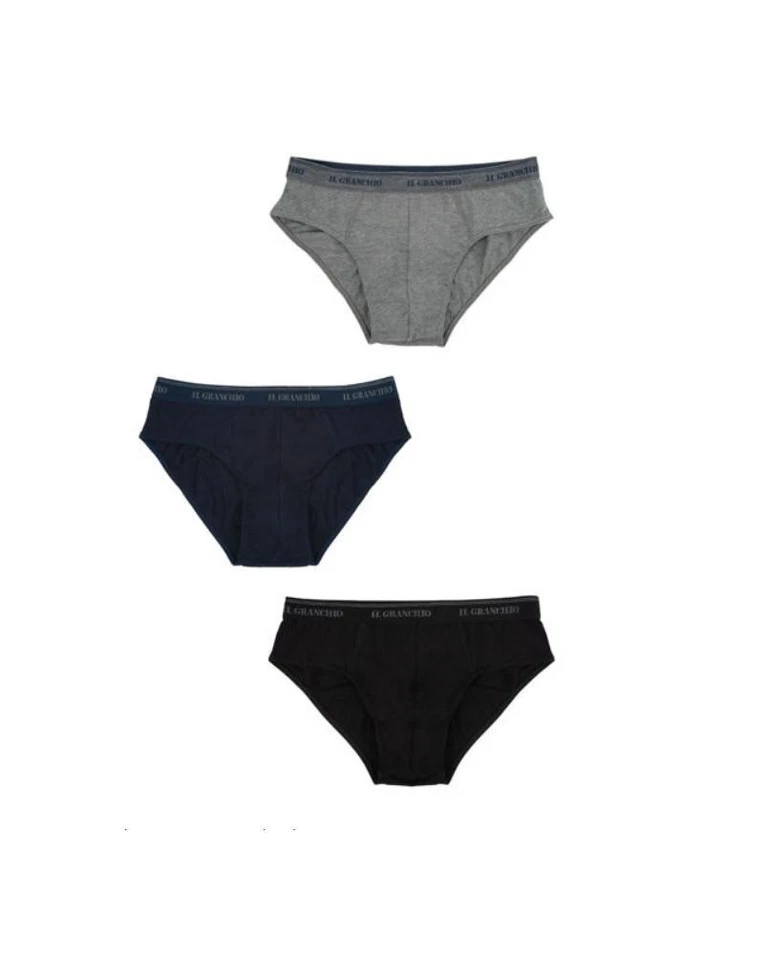 Tris slip uomo GS106 elasticizzato Multicolore - Immagine 1 di 1