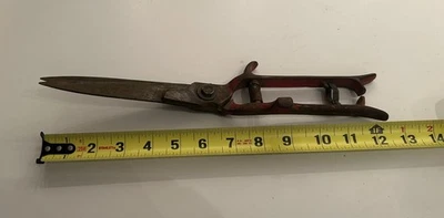 Tijeras de césped manuales vintage, cortacésped para césped y jardín, funcionales Foto 1 de 4