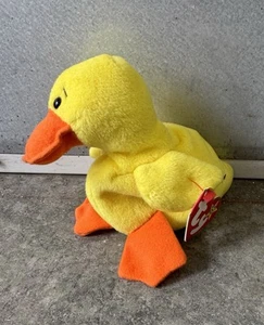 Ty Beanie Baby - 1994 Quackers New With Tag - Picture 1 of 9