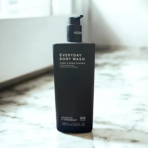 Asquith & Somerset Everyday Body Wash Cedar & Amber 33.8 oz – Luxurious UK Scent - Picture 1 of 2