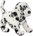 Douglas Winston Dalmatian Dog Plush Stuffed 12" (30 cm) Long, White / Black 