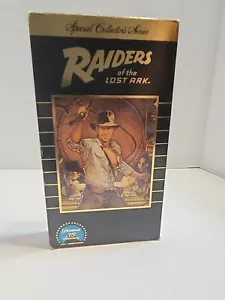 RAIDERS OF THE LOST ARK - VHS RARE - 1981 - PARAMOUNT SPECIAL COLLECTOR'S SERIES - Picture 1 of 12