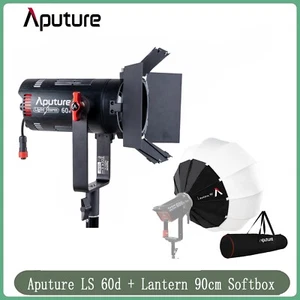 Aputure LS 60d LED Video Light,60W 5600k Daylight Focusing Light + Lantern 90cm - Picture 1 of 12